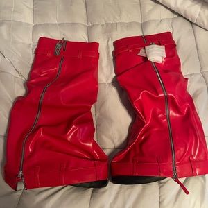 Knee high boots